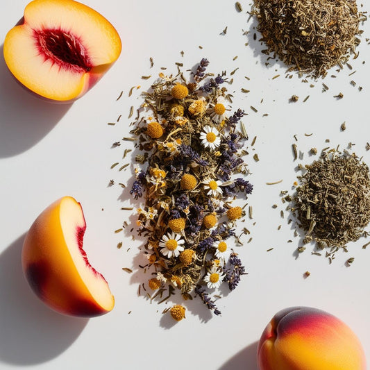 Peach Melatonin Sleep Tea [Vitamin D]